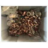Ammunition box with copper fittings
