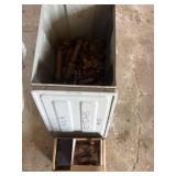 Ammunition box with copper fittings & valves