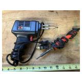 Soldering gun and iron