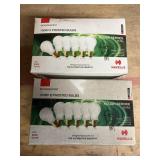 12 rough service light bulbs 100w