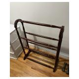 Wooden Quilt rack, 13 x 28 x 24