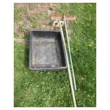 Mortar box, hoes