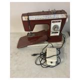 Electra Royal XL 6000 sewing machine, worked