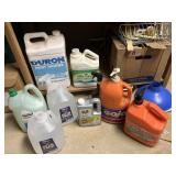Lot includes hand cleaner, dish soap, CLR