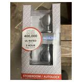 Schlage storeroom lock. Looks new