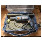 Bosch 1/2ï¿½ hammer drill with tapcon screws. Runs