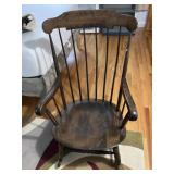 Wooden Nichols & Stone Co. Rocking Chair