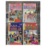 4 Archie comics, no protective covers