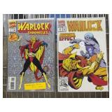 Marvel Warlock Chronicles #1 silver foil/embossed