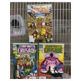 Marvel The Infinity Crusade #1 gold foil,2, 3