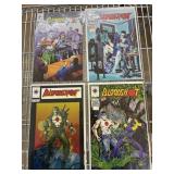 Valiant Bloodshot #1 foil cover, #7 & #4