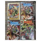 MC Dragonklaw vs Ravage 2099 #7, #8, #1 metallic