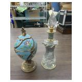House of Faberge musical egg & perfume bottle