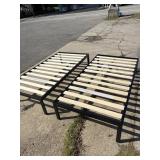 2 single bed bases  38 x 75 x 14