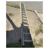 Aluminum extention ladder, each section is 14ft