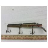 vintage Creek Chub Jointed Pikie fishing lure