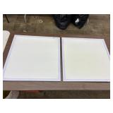 2 led panel lights 24ï¿½ x 24ï¿½