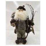 22" tall Santa, ready for winter