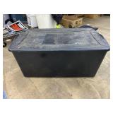 Sterlite black tote w/contents