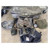 Mossy Oak Camo ATV Items in padded cargo case,