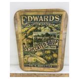 Bamboo edwards soup tray, some staining