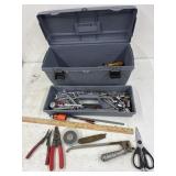 Toolbox with tools