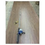 Zebco fishing pole and reel