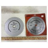 (2) 8 1/4ï¿½ saw blades new