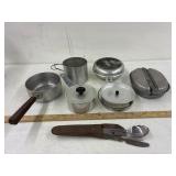 Lot of Camping cookware