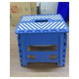 Folding step stool