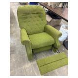 Rocker recliner, needs vacuuming