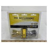 New privacy lock set
