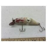 vintage Creek Chub Jointed Pikie wooden fishing