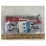 Kwikset bed and bath lock set, been opened