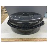 Granite roasting pan