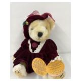 Pearl, Brass Button Bear w/ tag, like new