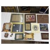 Lot of picture frames