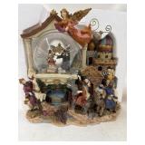 Nativity Snow Globe, no water, looks new,