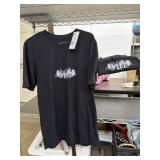 2 Adidas black T-Shirts, size M