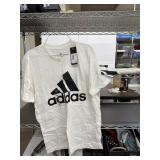 2 Adidas white T-shirts, size M