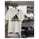 2 Adidas white T-Shirts, size M