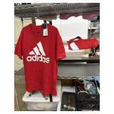 2 Adidas red T-Shirts, size M