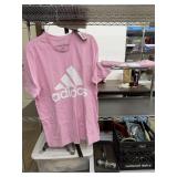 2 Adidas pink T-Shirts, size M
