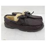Glide Gear Leather upper slippers, size 12, no box