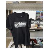 2 Adidas Black Tshirts, Size M