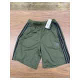 Adidas Mens Green Training Shorts, Size S