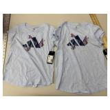 2 Adidas girls tops, 1 -S (7/8), 1 -M (10/12)