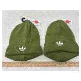 Adidas knit hats x2