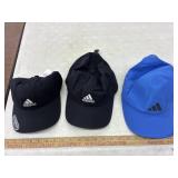 Adidas ball caps x3
