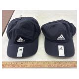 Adidas ball caps x2